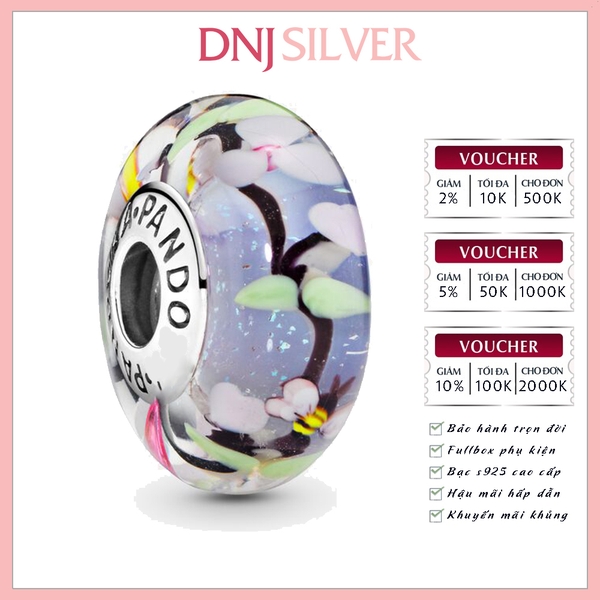 [Chính hãng] Charm bạc 925 cao cấp - Charm Bee thích hợp để mix vòng tay charm bạc cao cấp - DN556