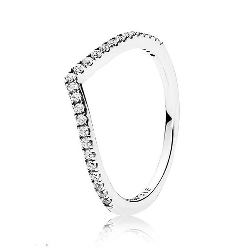 Nhẫn nữ bạc S925 xi bạch kim cao cấp - Mã DT018
