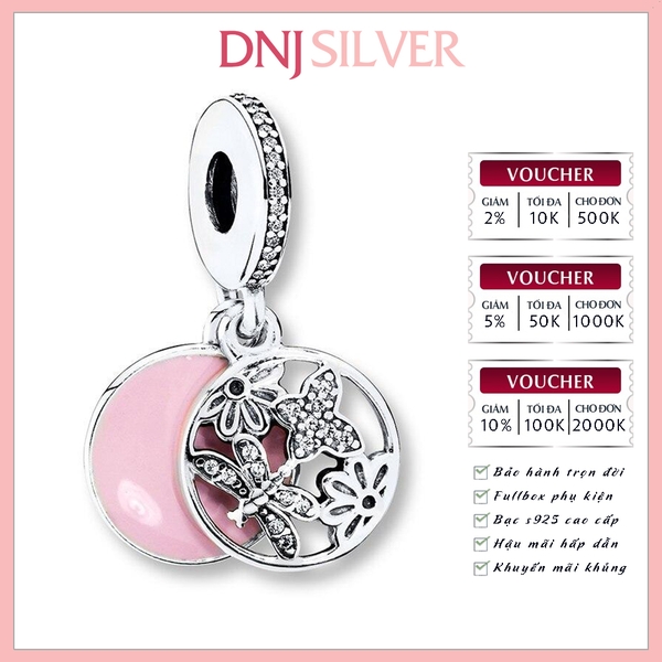 [Chính hãng] Charm bạc 925 cao cấp - Charm Springtime Dangle thích hợp để mix vòng tay charm bạc cao cấp - DN307