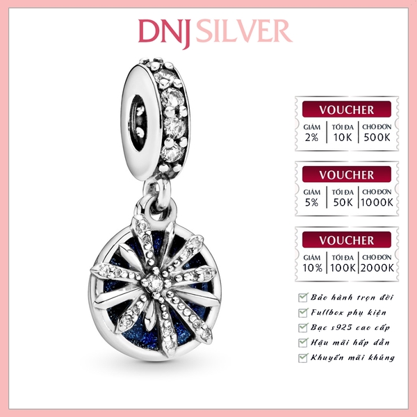 [Chính hãng] Charm bạc 925 cao cấp - Charm Dazzling Wishes Fireworks Dangle thích hợp để mix vòng tay charm bạc cao cấp - DN241