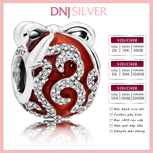 [Chính hãng] Charm bạc 925 cao cấp - Charm Limited Edition Bright Ornament thích hợp để mix vòng tay charm bạc cao cấp - DN317