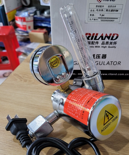 Đồng Hồ khí CO2 RILAND - Phụ Kiện Máy Hàn Mig | CÔNG TY TNHH THƯƠNG MẠI ...