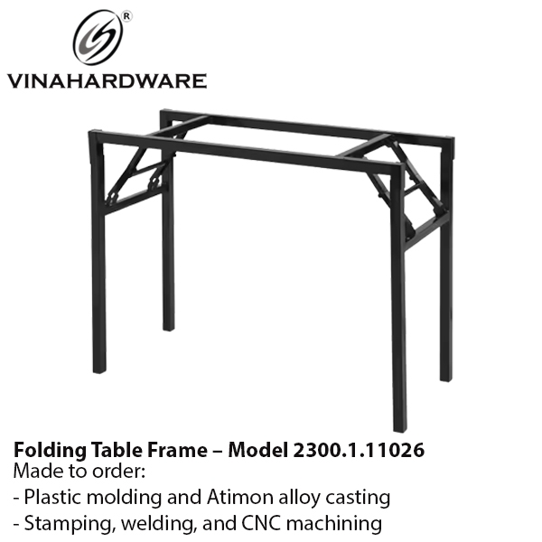 Folding Table Frame – Model 2300.1.11026 | For 600 x 1200mm Tabletops ...