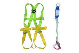 Dây an toàn toàn thân + dây treo giảm sóc 1 móc nhôm H4501+EW71051