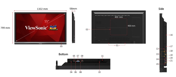 Màn hình tương tác ViewSonic