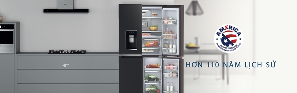 Thương hiệu tủ lạnh cao cấp đến từ Mỹ