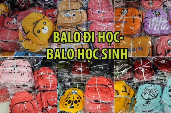 chuyên balo học sinh từ thiện giá rẻ