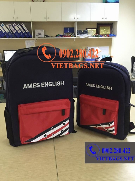 May balo trung tâm ngoại ngữ AMES