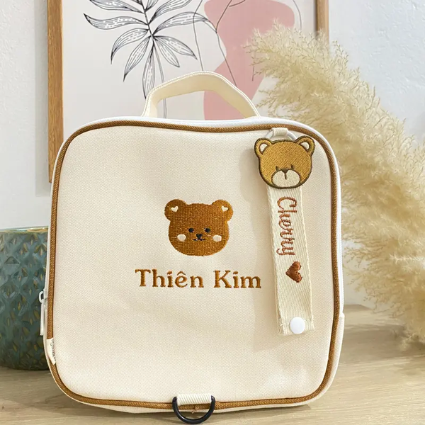 Balo mầm non phối màu phong cách Hàn Quốc