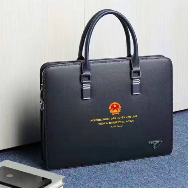 Cặp Da Màu Xanh Navy Sang Trọng