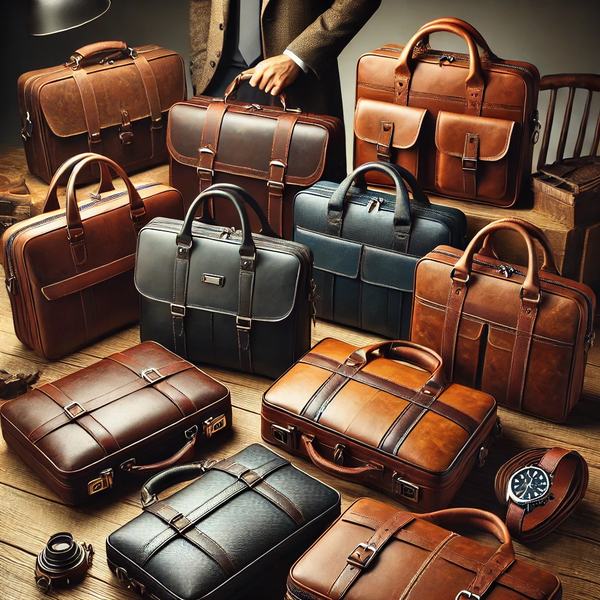 Cặp Da Cầm Tay Kiểu Dáng Hộp