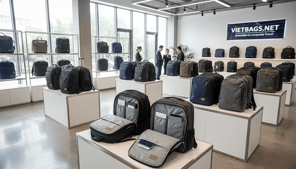 Quy trình sản xuất balo quà tặng B2B chuyên nghiệp tại VietBags