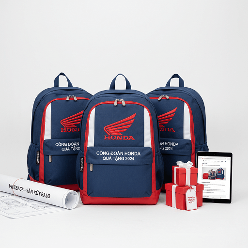 Chi Tiết Mẫu Balo Quà Tặng Công Đoàn Honda