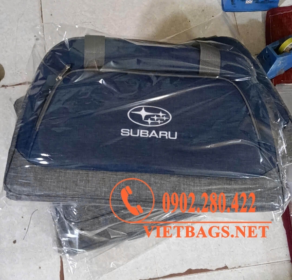 túi xách in logo Subaru