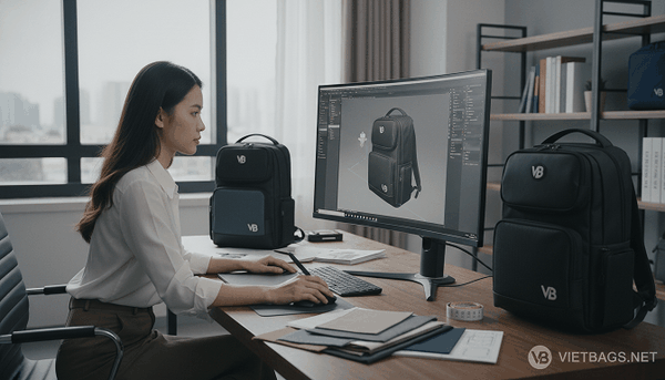 Thiết kế mẫu balo quà tặng doanh nghiệp theo yêu cầu