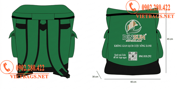 Quy trình sản xuất balo theo yêu cầu chuyên nghiệp tại xưởng Vietbags