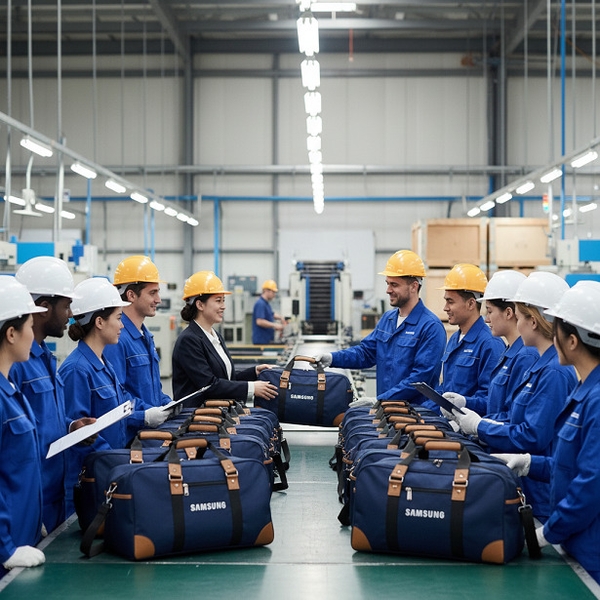 Dịch Vụ Sản Xuất Túi Du Lịch Sam Sung Chuyên Nghiệp Tại Vietbags