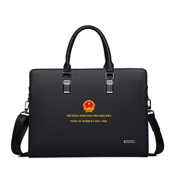 cặp da cao cấp in logo