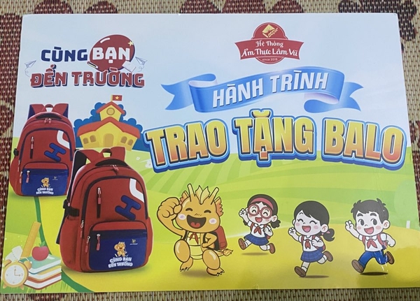 May balo theo đơn đặt hàng