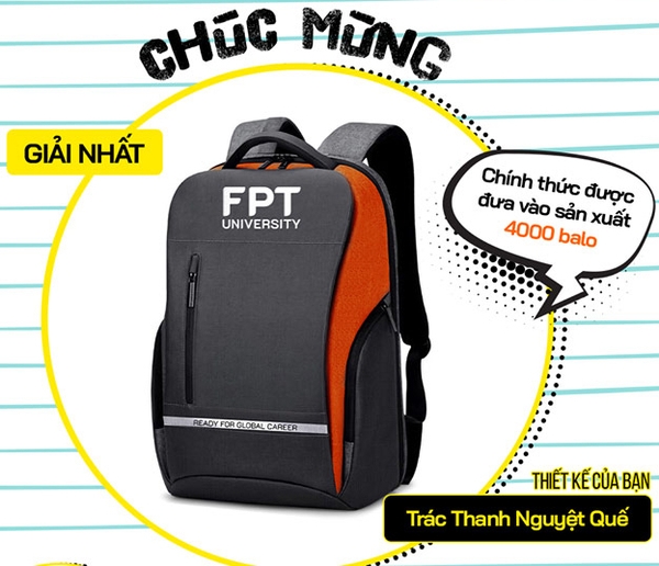 may balo trường đại học fpt