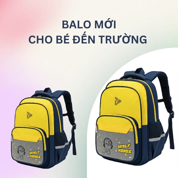 Sản xuất balo học sinh