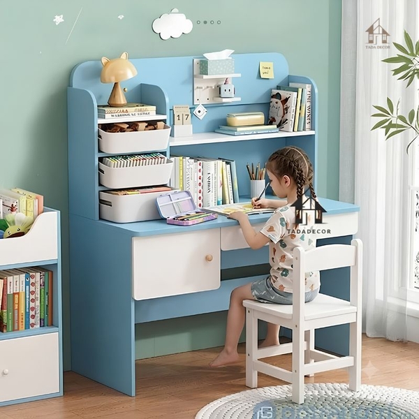 Khoảng cách chuẩn giữa mắt và sách khi sử dụng bàn học trẻ em