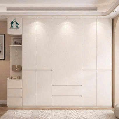 Tủ quần áo phòng ngủ thiết kế hiện đại