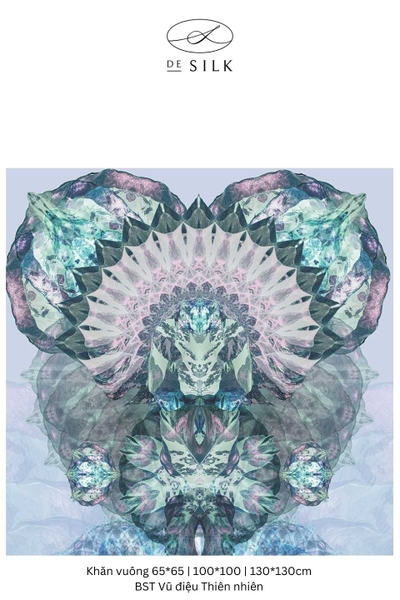 Khăn Uril xà cừ 65x65cm