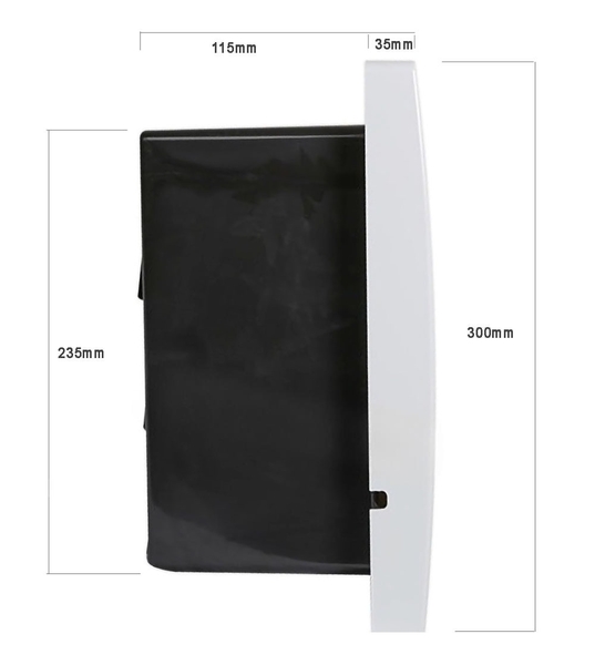 Quạt thông gió gắn tường Vinawind QTG-200PN (1 chiều) 250x250