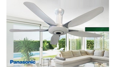 Không gian đầy mới lạ với quạt trần Panasonic 5 cánh