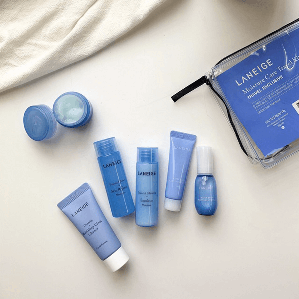 Set Dưỡng Da Laneige Mini 6 Món Moisture Care Travel Kit 105ml