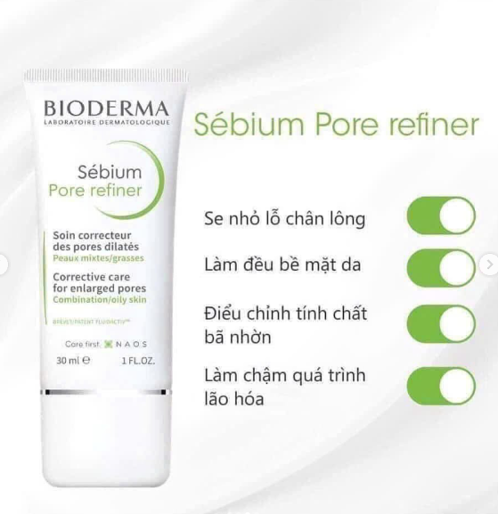 KEM DƯỠNG BIO PORE REFINER 30ML DATE T2/2026 | lybalansieucute.com