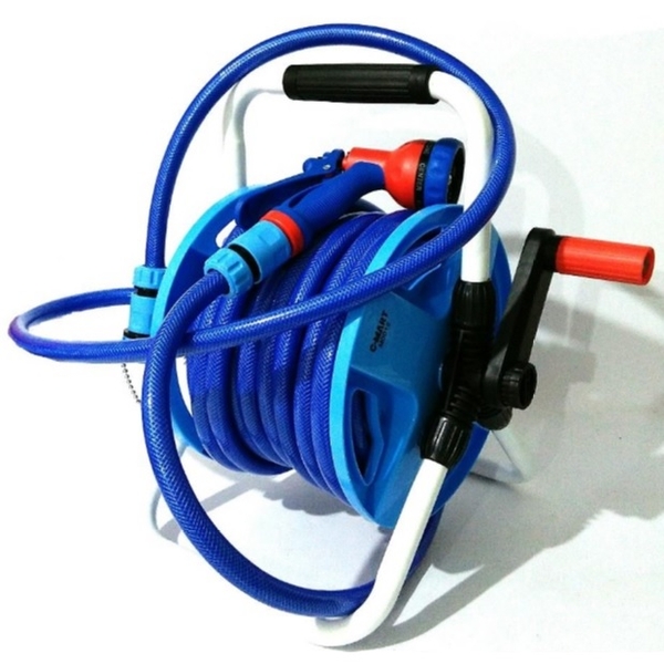 RULO CUỘN ỐNG NƯỚC (Kèm ống mềm và bộ phụ kiện nối) 15 Mét C-MART M0012 ...
