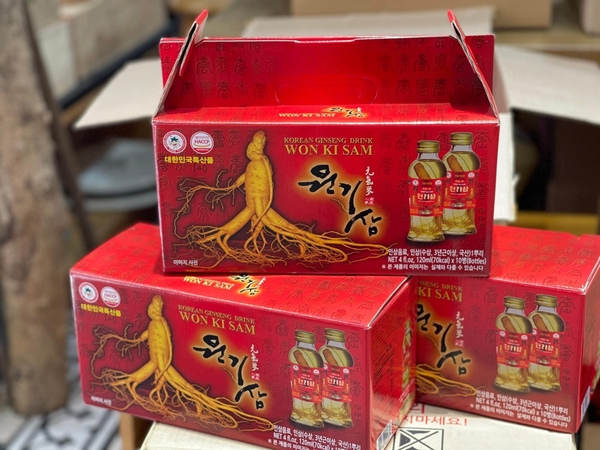 Nước nhân sâm nguyên củ Hàn Quốc