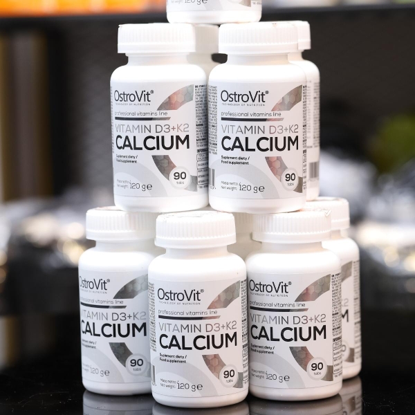 Ostrovit Vitamin D3+K2 Calcium 90 viên