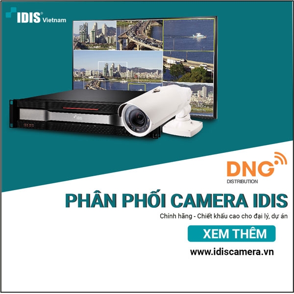 Nơi phân phối camera IDIS chính hãng tại V