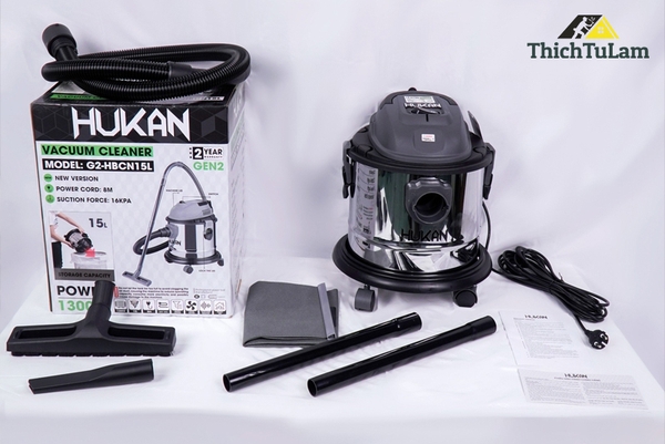 9 Lý Do Vì Sao Máy Hút Bụi Hukan HK-G2-HBCN15L Là Siêu Phẩm Không Thể Bỏ Qua