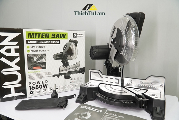 Đánh giá chi tiết máy cắt góc đa năng Hukan HK-MS0255CR