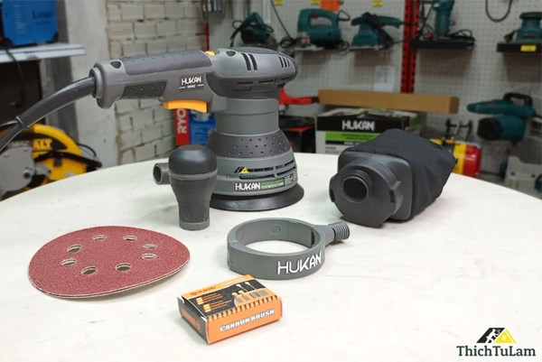 Đánh giá chi tiết về Máy chà nhám Hukan ROS5041M