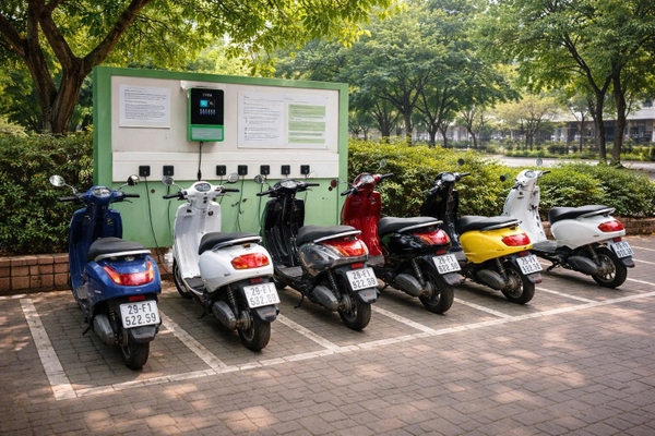 Đầu Tư Kinh Doanh Trạm Sạc Xe Máy Điện - Hướng Đi Thực Tế Cho Nhà Đầu Tư Hiện Nay