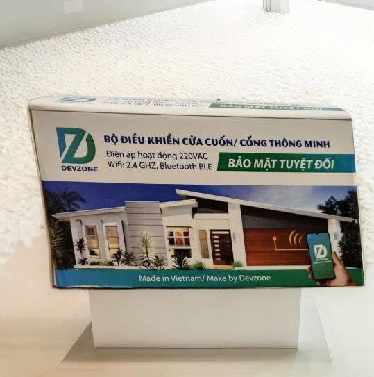 DEVZONE HD MINI – Bộ Điều Khiển Cửa Cuốn Qua Điện Thoại Bước Tiến Đột Phá Trong Công Nghệ Nhà Thông Minh