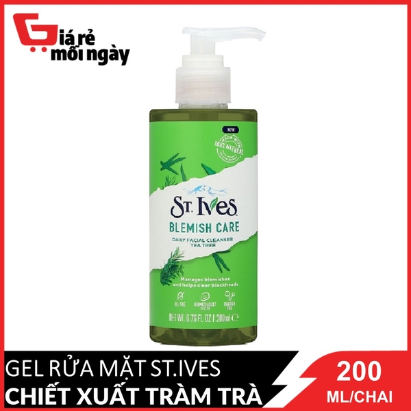 gel-rua-mat-chiet-xuat-tram-tra-st-ives-blemish-care-daily-facial-cleanser-200ml