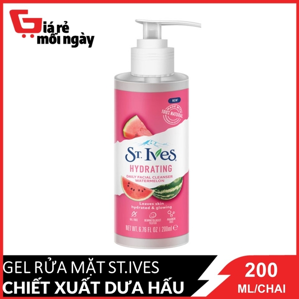 gel-rua-mat-chiet-xuat-dua-hau-st-ives-hydrating-daily-facial-cleanser-200ml