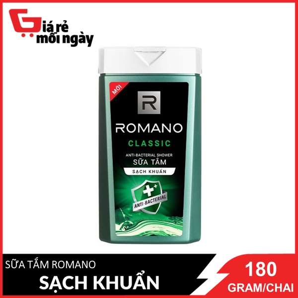 sua-tam-romanno-classic-sach-khuan-anti-bacterial-180g