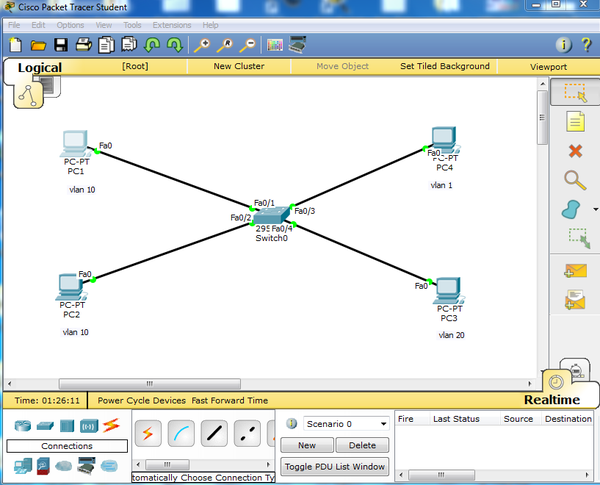 Cách tạo vlan, chia vlan cho các thiết bị mạng switch CISCO