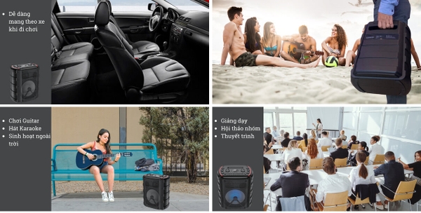 Loa Monster Party Box - Loa di động phong cách mới