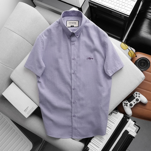 so-mi-tay-ngan-fapas-slimfit-ben