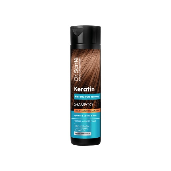 Dầu gội phục hồi cấu trúc tóc Dr. Sante Keratin 250ml
