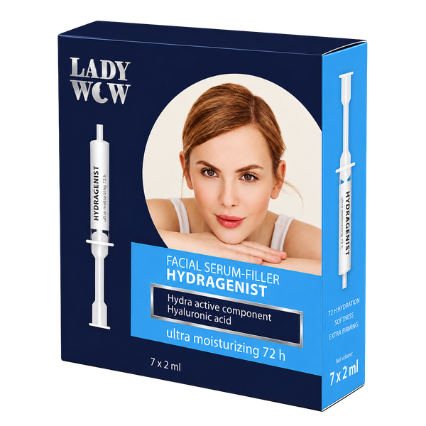 LADY WOW Serum-filler tăng cuờng duỡng ẩm cho da mặt 7x2ml