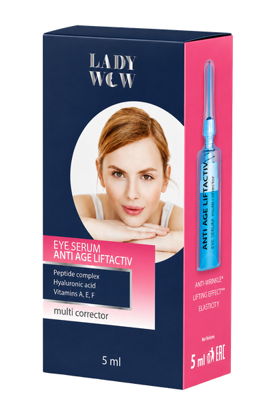 LADY WOW Serum mắt trị nhăn & bọng mắt 5ml